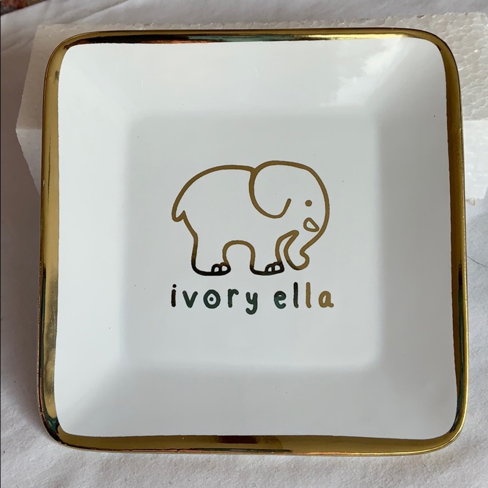 Ivory Ella trinket tray